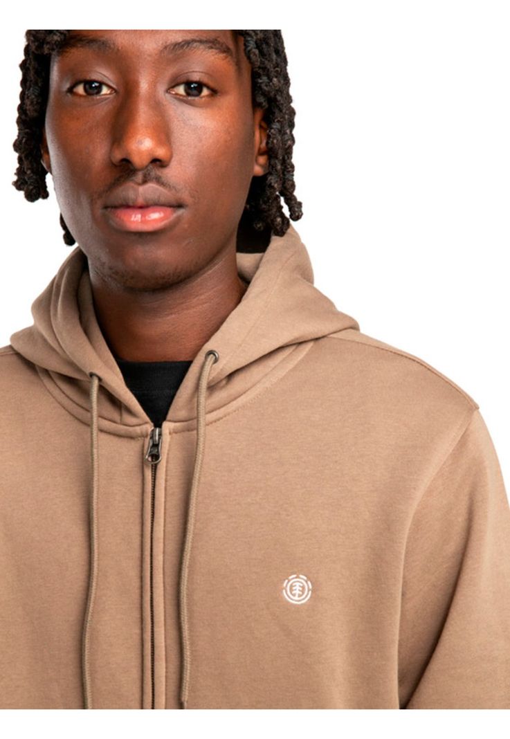 Polerón Hombre Cornell Classic Full Zip Beige-3