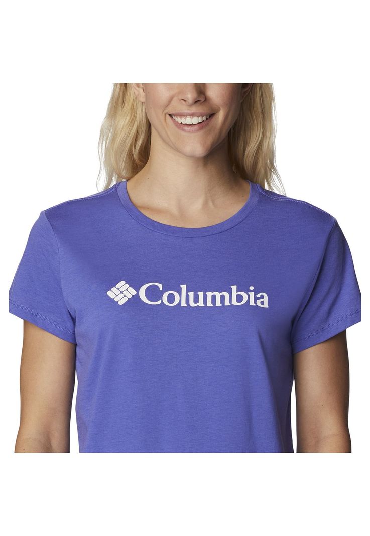 Polera M/C Trek Ss Graphic Tee Morado Mujer-3