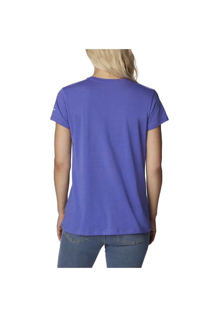 Polera M/C Trek Ss Graphic Tee Morado Mujer-4