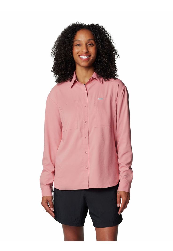 Blusa Mujer Silver Ridge Utility Rosado-0