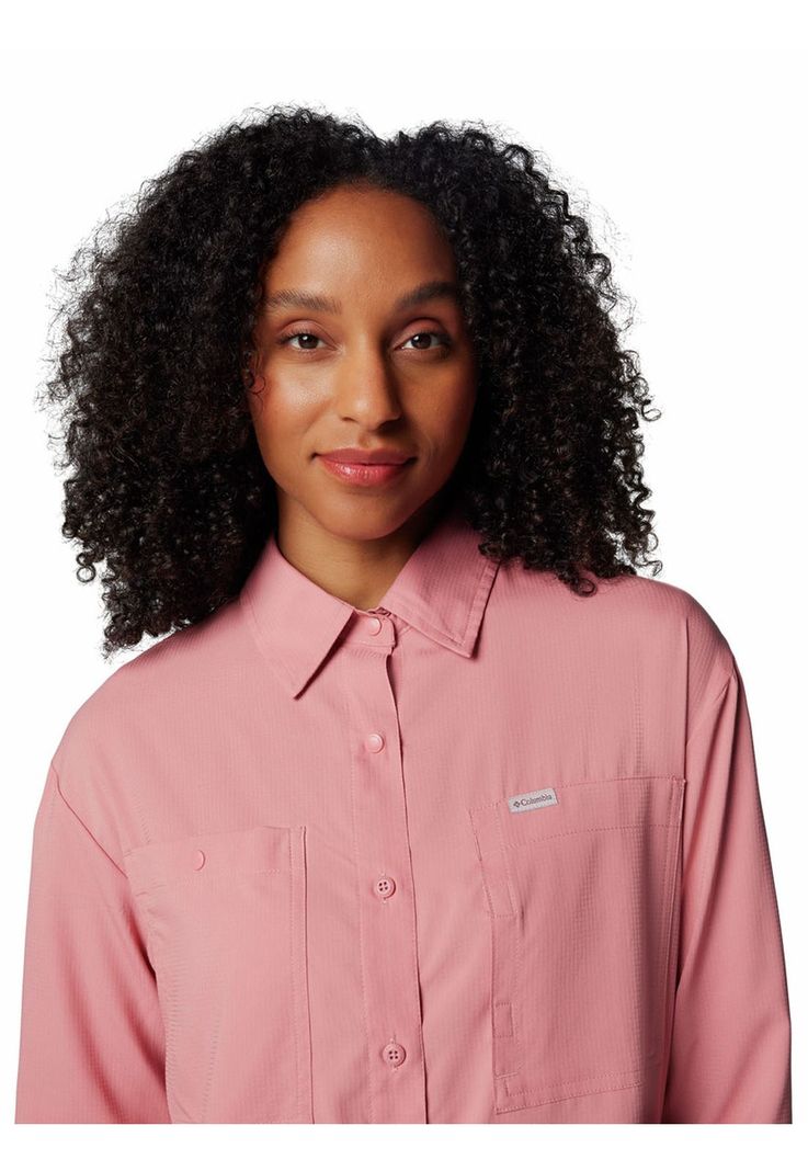 Blusa Mujer Silver Ridge Utility Rosado-3
