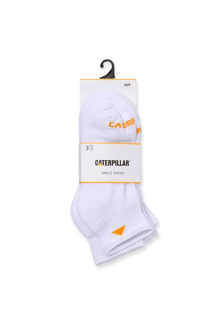 Calcetin Blanco Cat Basics Ankle SoUnisex-1
