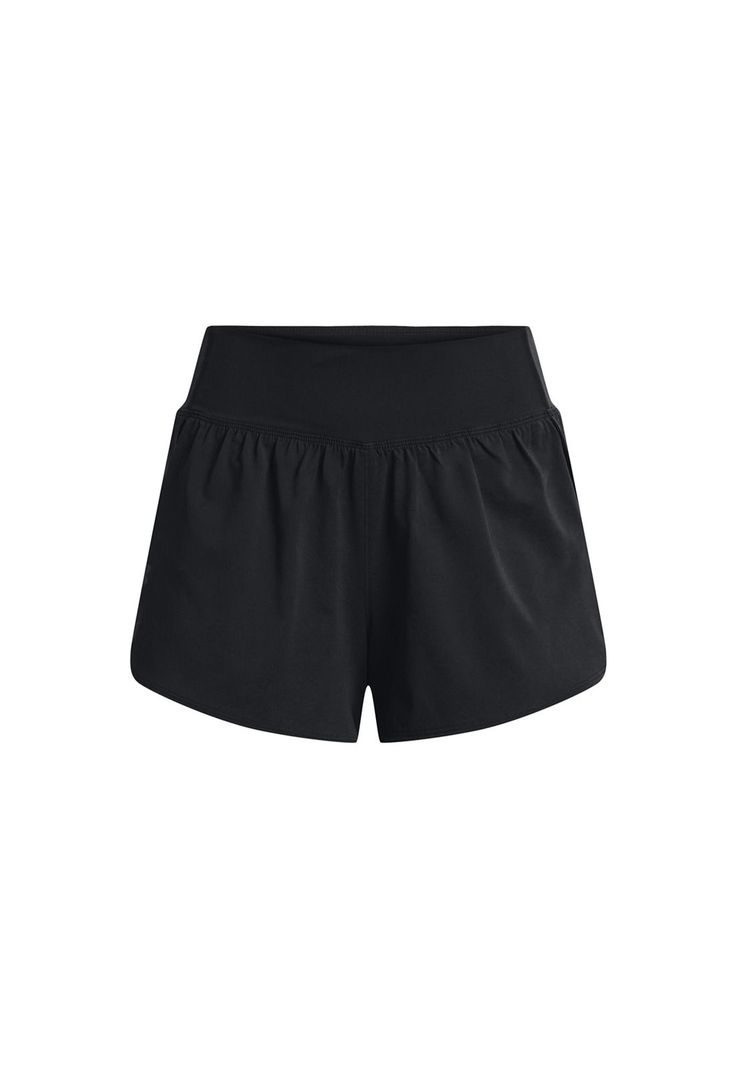 Shorts UA Flex Woven 2 en 1 mujer Negro-0