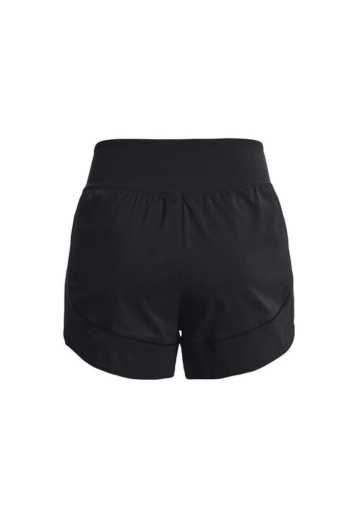 Shorts UA Flex Woven 2 en 1 mujer Negro-1