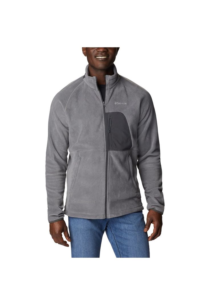 Polar Hombre Rapid Expedition Full Zip Gris