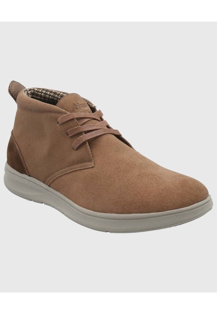 Botin Cuero Hombre Rudder Café-0