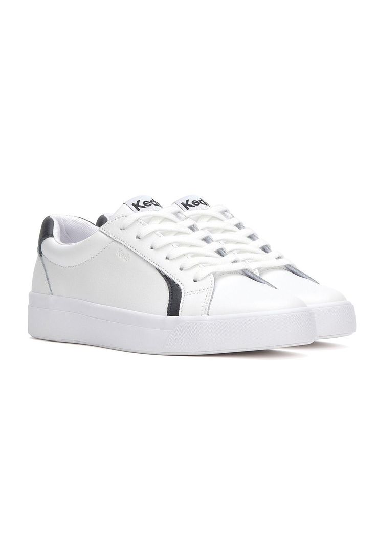 Zapatilla Cuero Mujer Pursuit Blanco-3