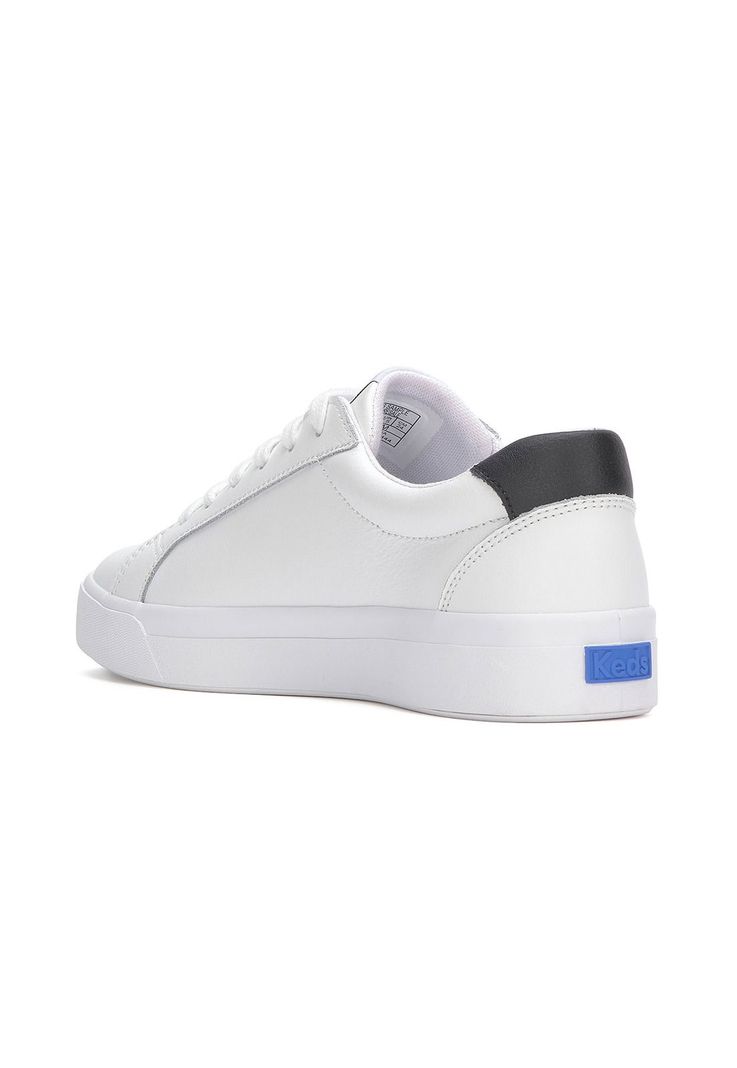 Zapatilla Cuero Mujer Pursuit Blanco-5