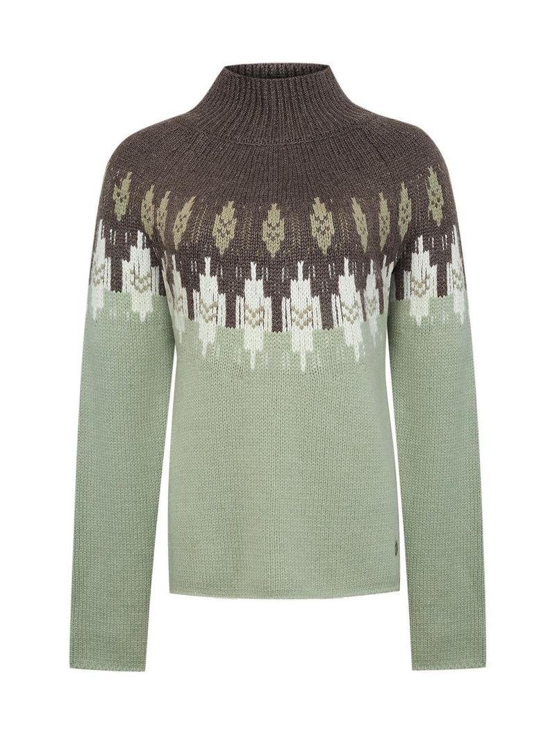 Sweater Lana Mujer Mountain Verde Rockford | Paris.cl