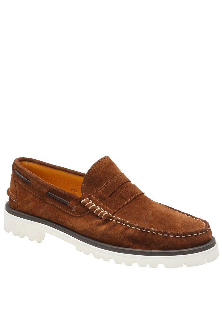 Zapato Cuero Hombre Piave Café-1