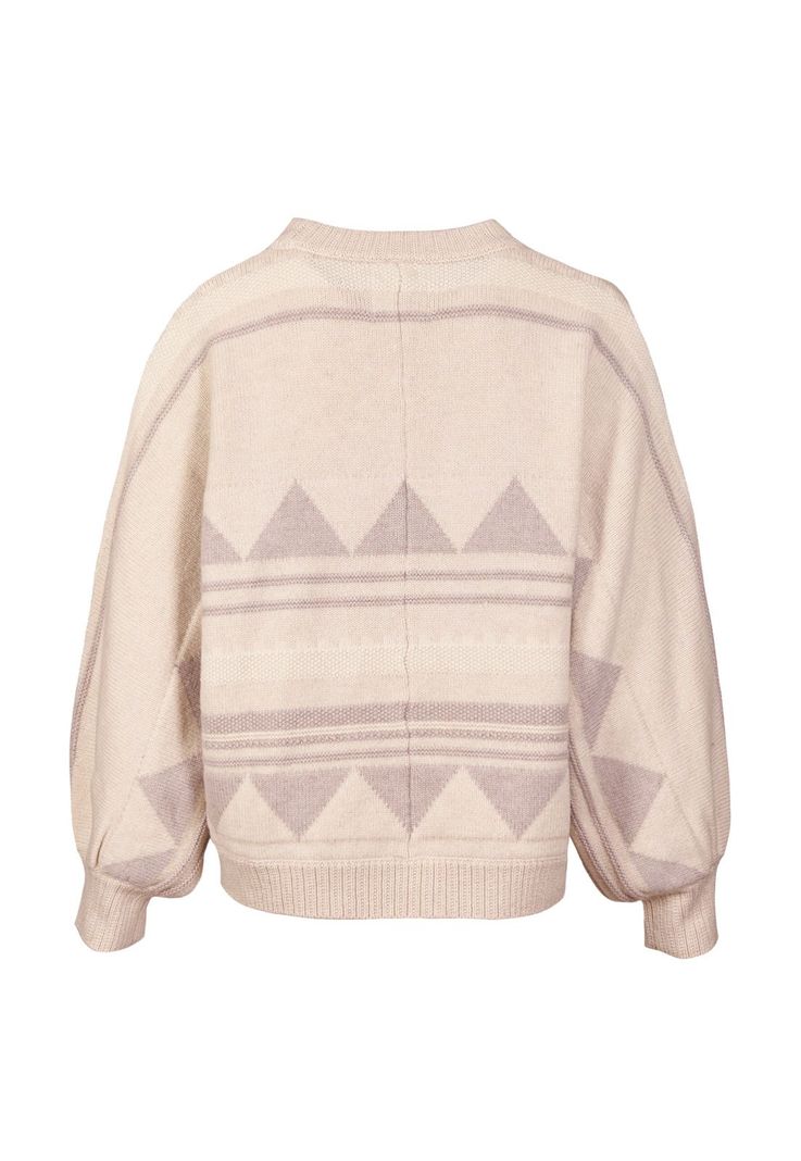 Sweater Lana Mujer Carmin Beige-1
