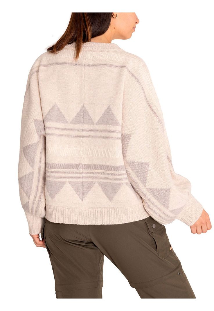 Sweater Lana Mujer Carmin Beige-5