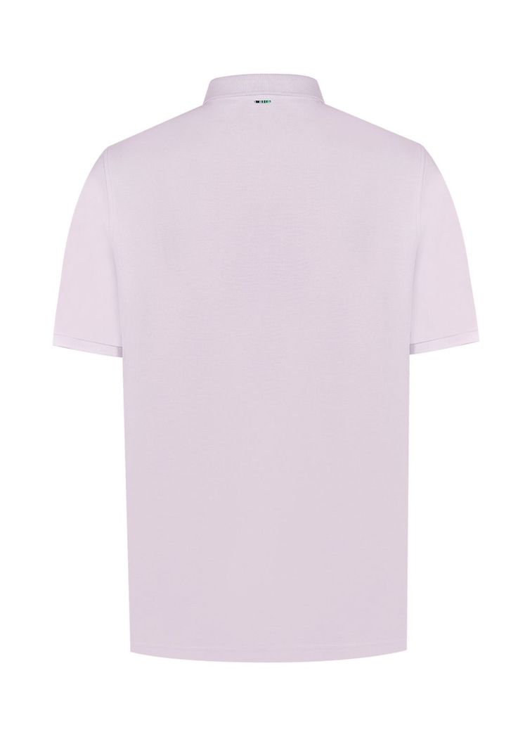 Polera Algodón Org Rosado Newmitchel Hombre -1