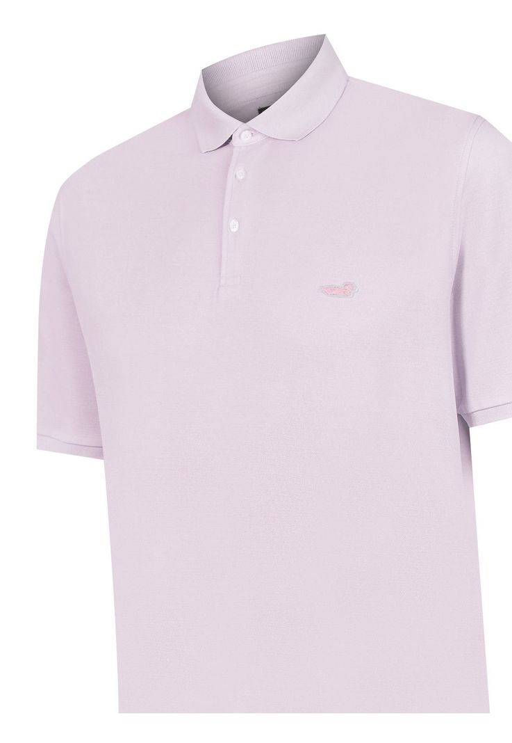 Polera Algodón Org Rosado Newmitchel Hombre -3