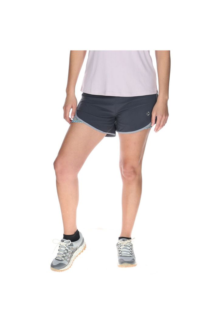 Short Mujer M Eco Wave Short Gris Oscuro-0