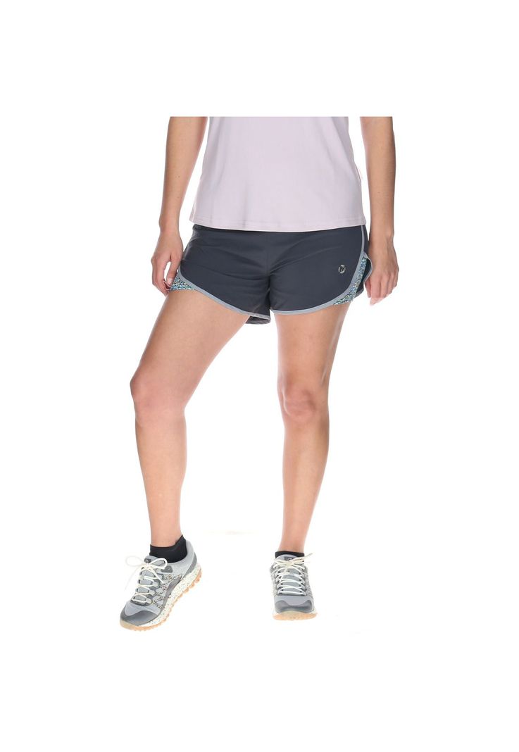 Short Mujer M Eco Wave Short Gris Oscuro-1