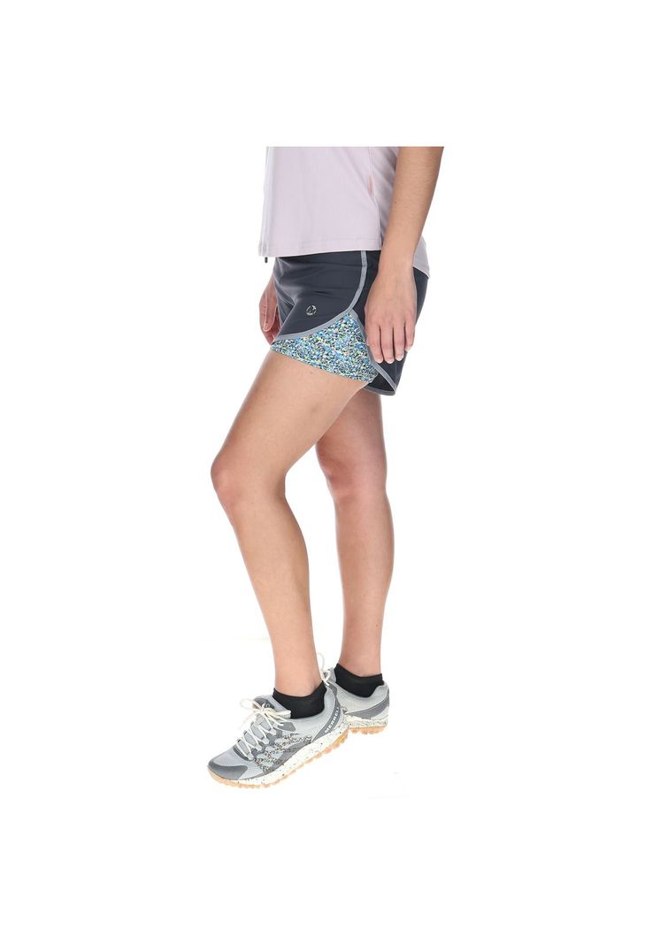 Short Mujer M Eco Wave Short Gris Oscuro-3