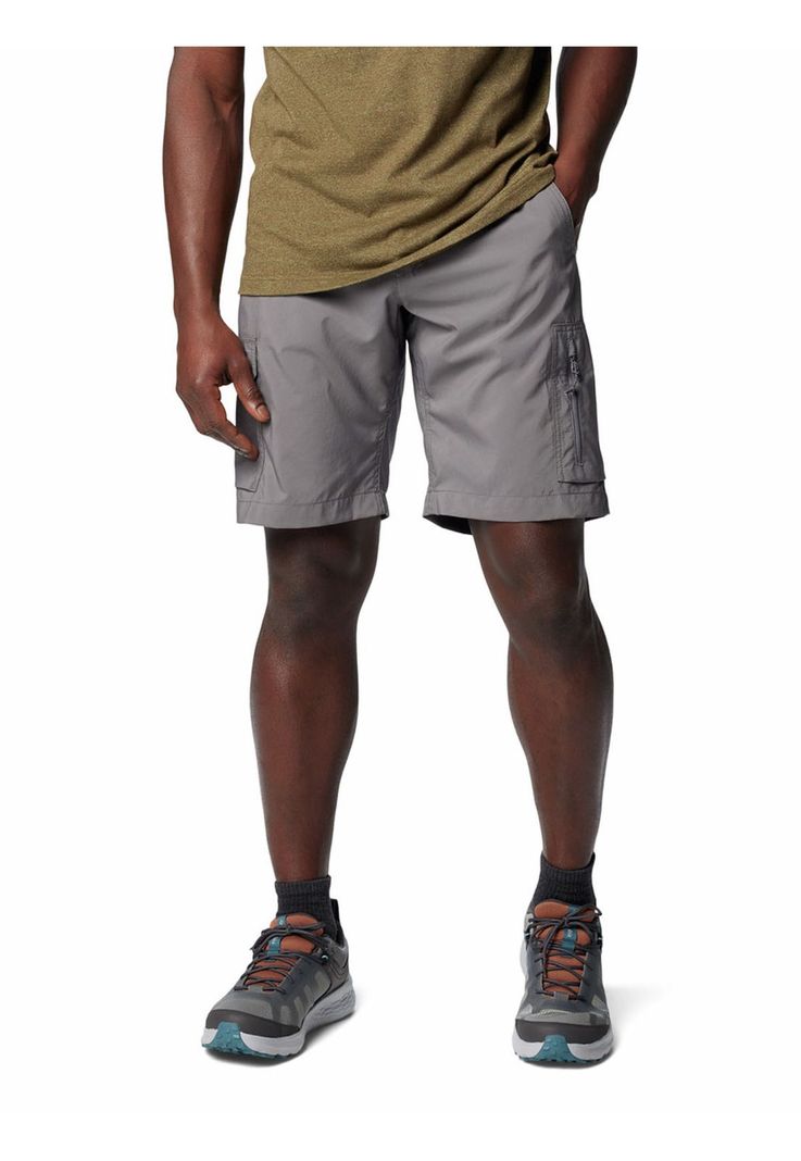 Short Hombre Silver Ridge Utility Cargo Gris-0