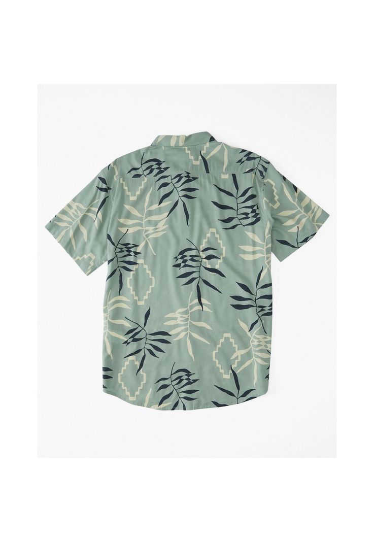 Camisa Sundays Floral Celeste Niño-1