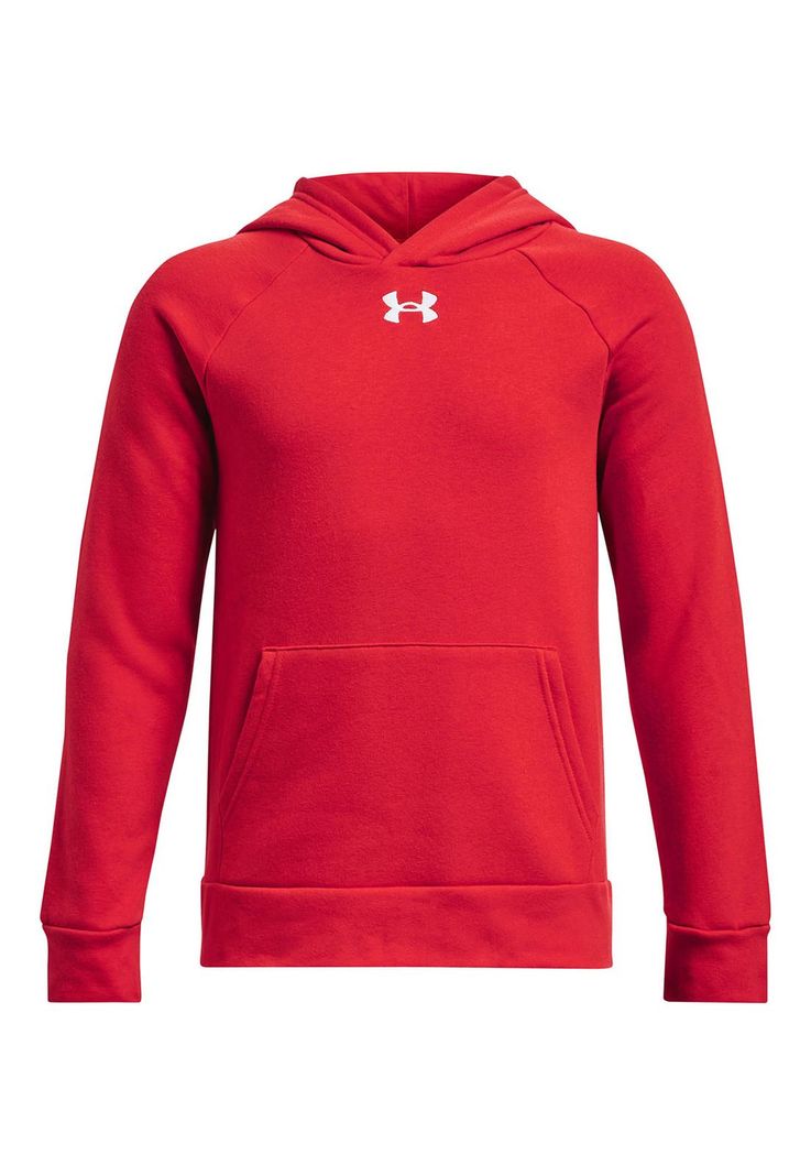 Polerón UA Rival fleece rojo para niños-0