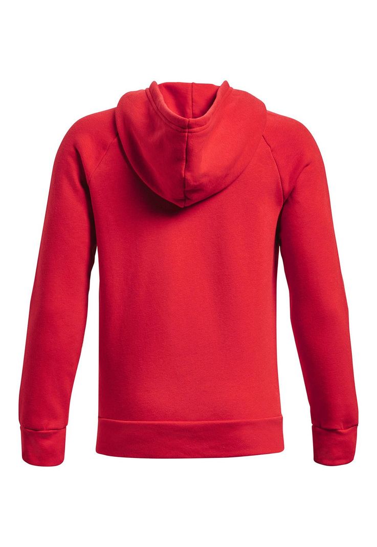 Polerón UA Rival fleece rojo para niños-1