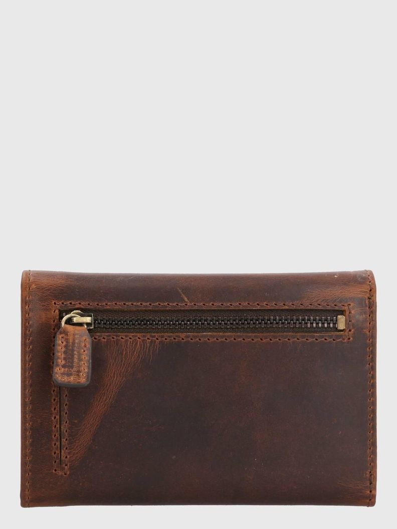 Billetera Cuero Mujer St Massey Wallet Café