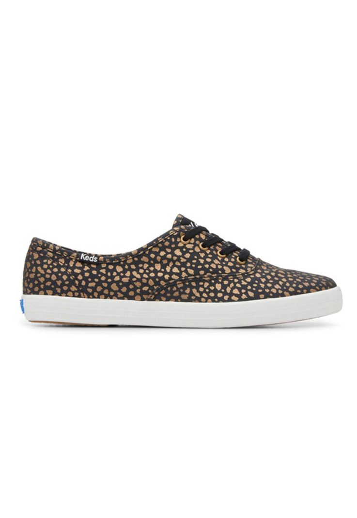 Zapatilla Negra Mujer Champion Canvas Dot -0
