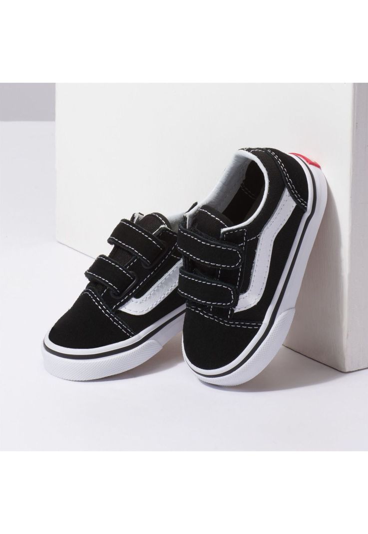 Zapatilla Niño Td Old Skool V Black-3