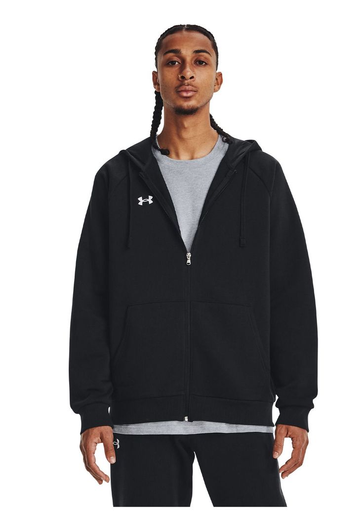 Polerón UA Rival Fleece para Hombre Negro-3