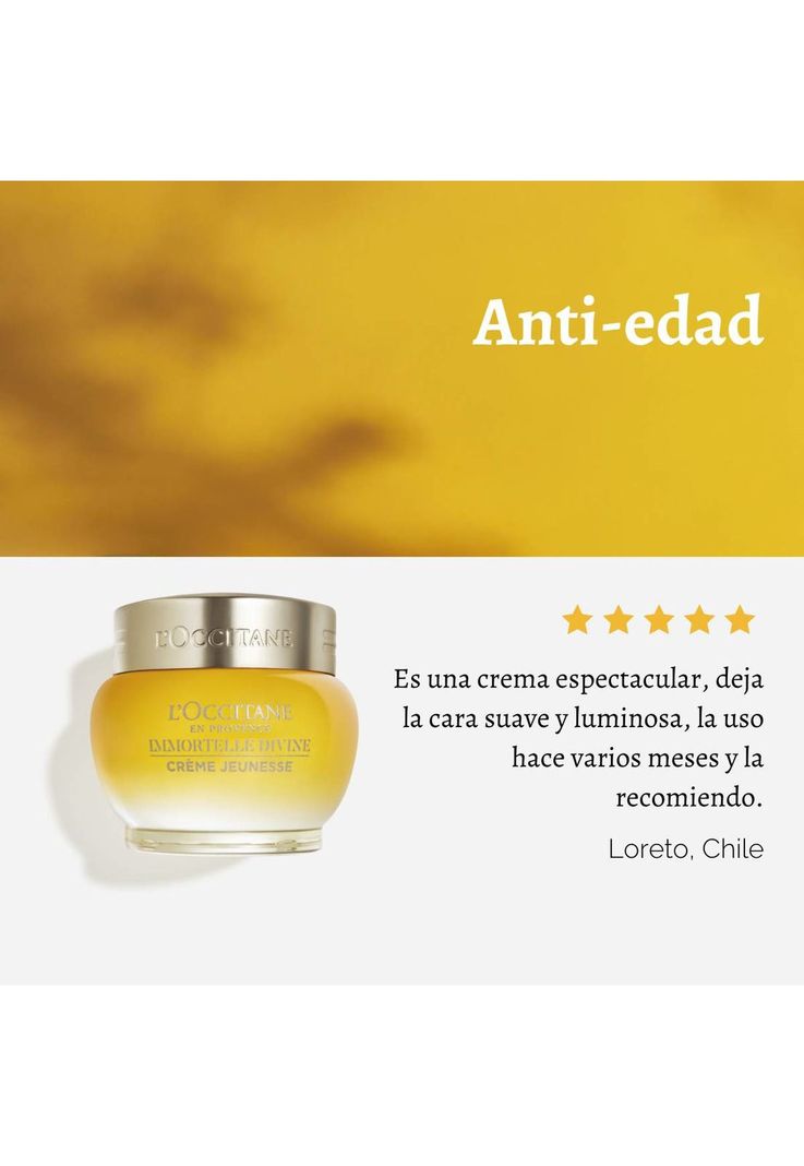 Crema Facial AntiEdad Divina Immortelle 50ml-5
