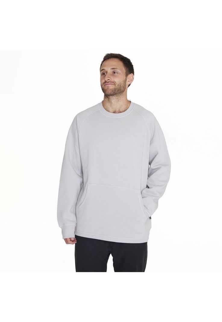 Polerón Sweatshirt Raglan Sl Gris Hombre-0