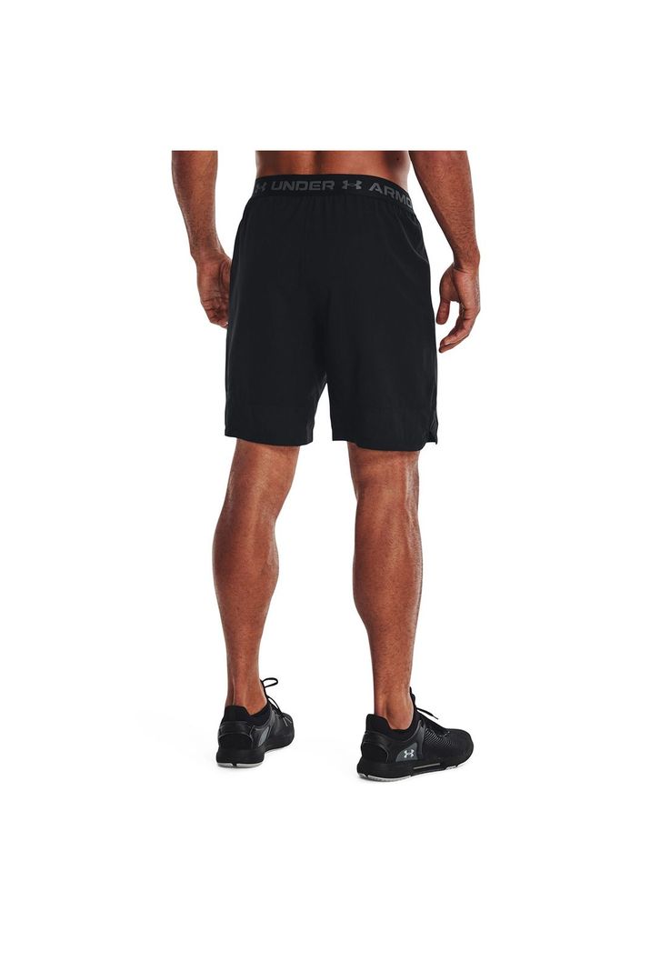 Short Hombre UA Vanish Woven 8In Negro-4