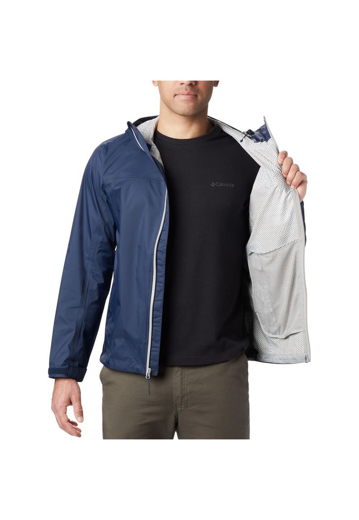 Parka Hombre Evapouration Jacket Azul-0