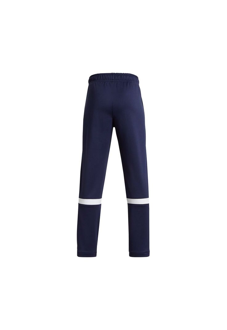 Pantalón UA Knit Warm Up Niño Azul Marino-1
