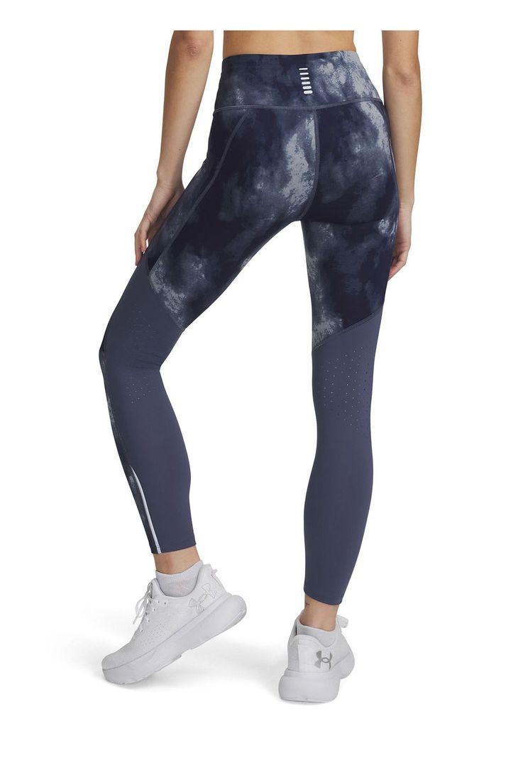 Calzas UA Launch Para Mujer Gris-1
