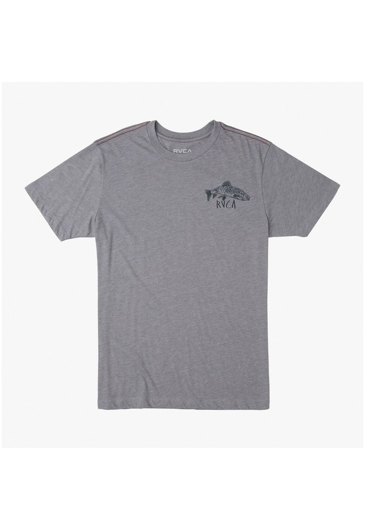 Polera M/C Hombre Downstream Gris-0