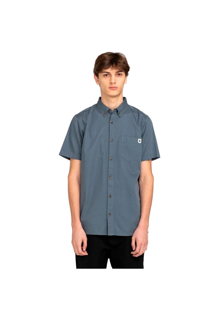 Camisa M/C Passport Wvtp Gris Hombre-0