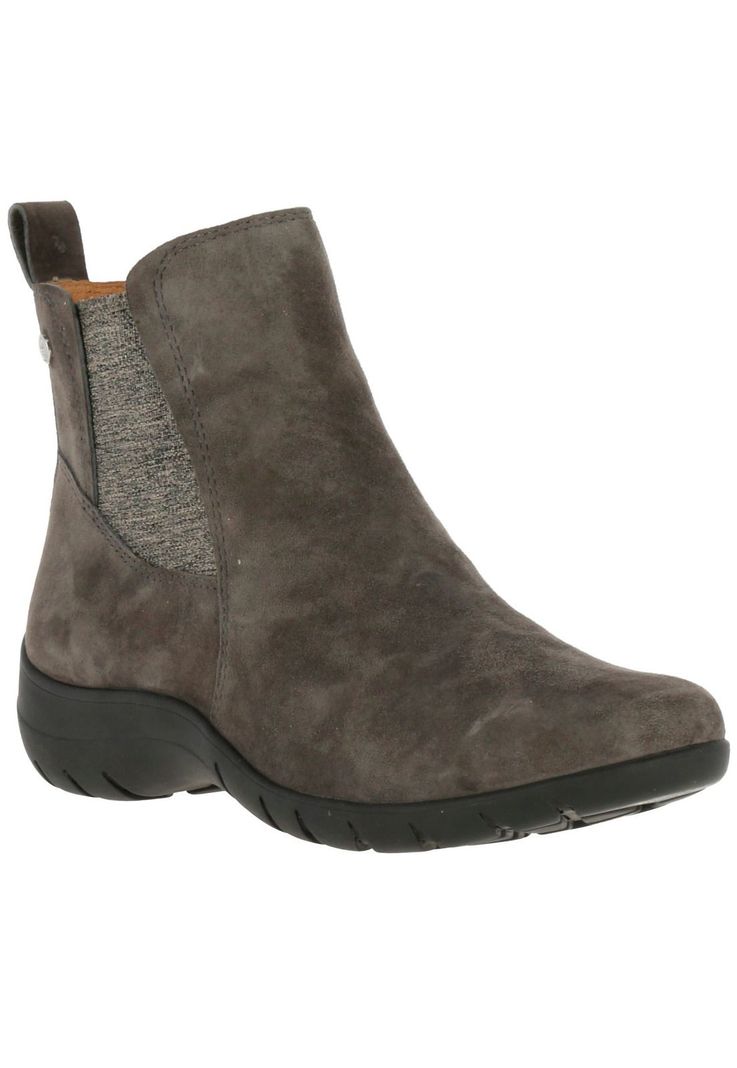 Botin Mujer Cuero Bertel Gris