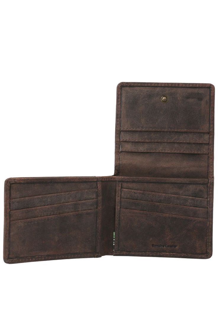 Billetera Cuero Hombre HT Clovelly Wallet Café-3