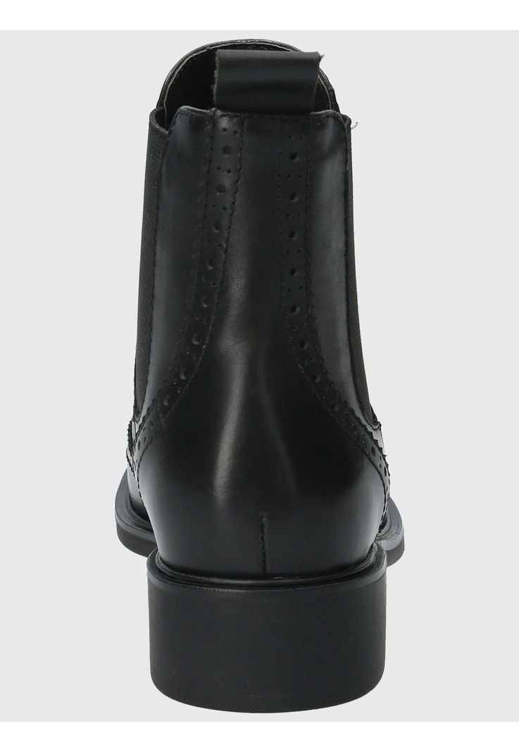 Botin Cuero Mujer Algate Negro-6