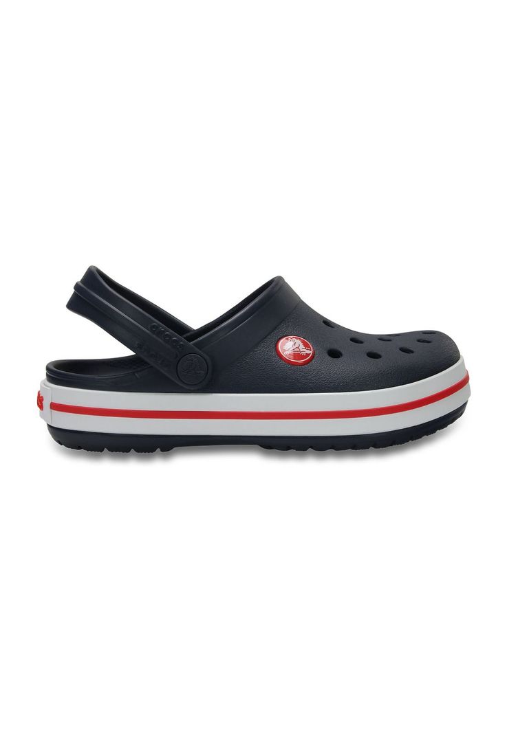 Zueco Niño Crocband Clog K Azul-0