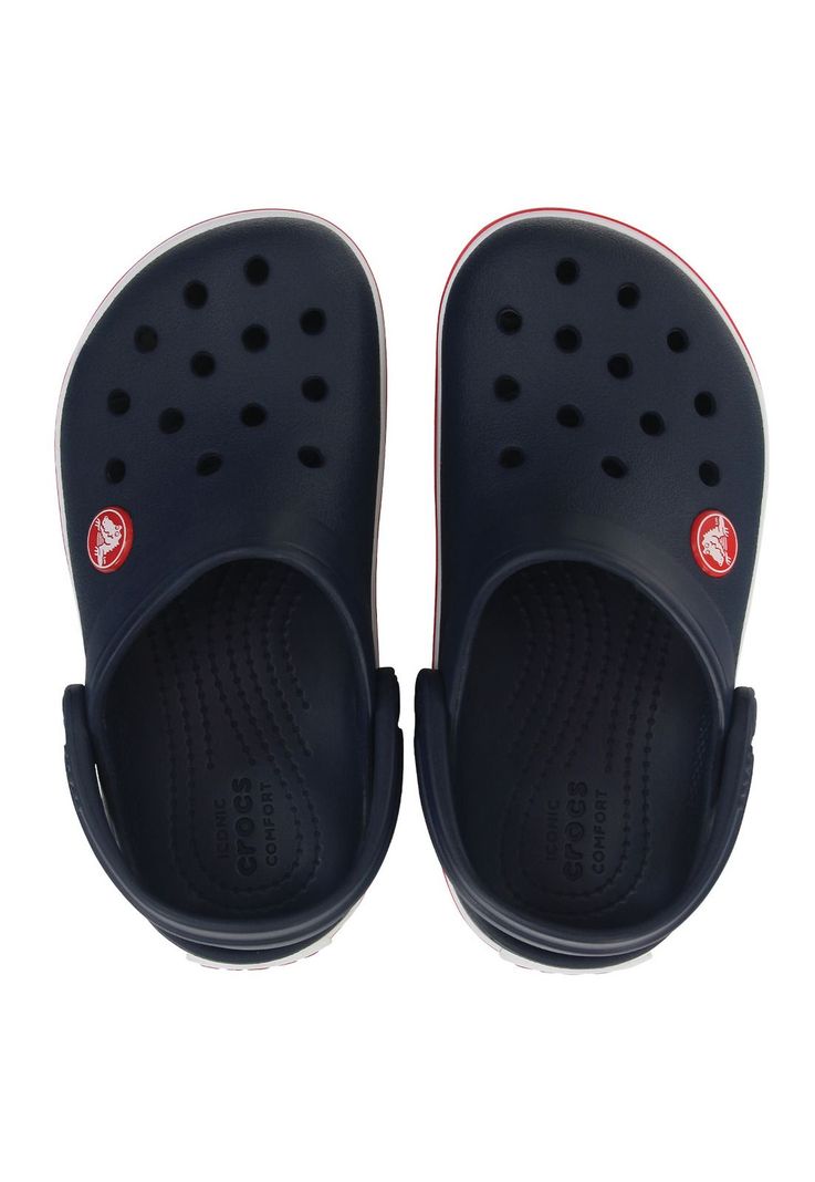 Zueco Niño Crocband Clog K Azul-4