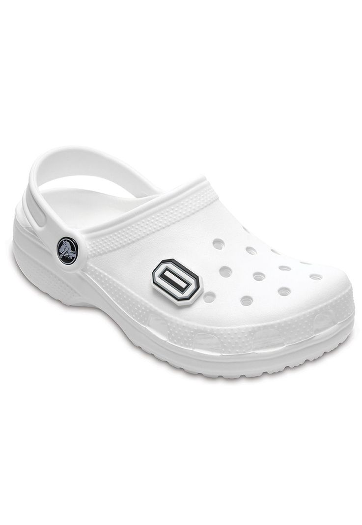 Jibbitz Crocs Número 0 Blanco-1