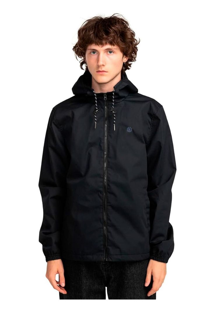 Cortaviento Hombre Alder Negro-0
