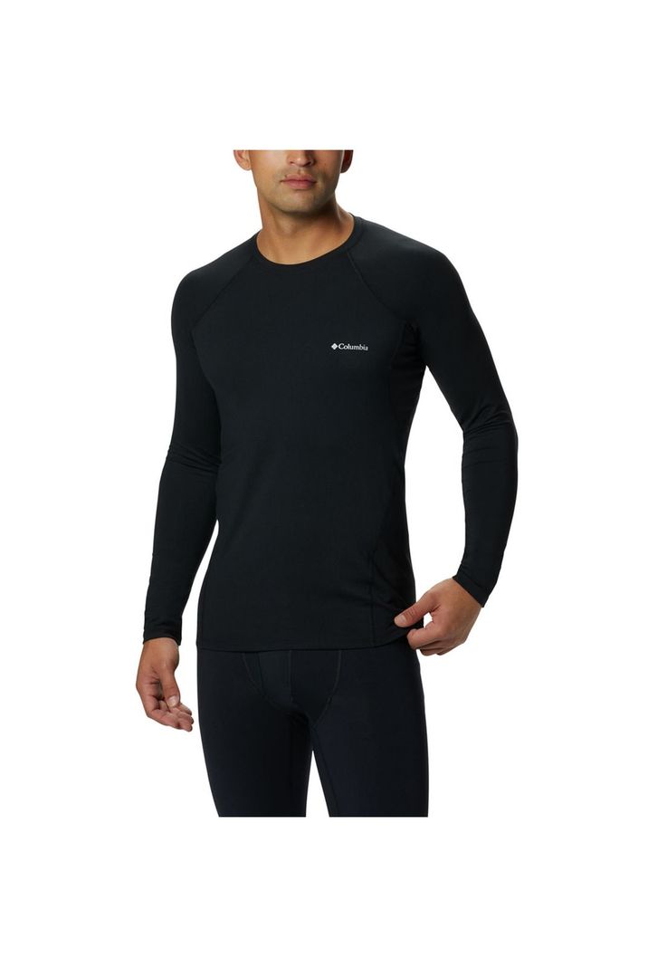 Primera Capa Polera Hombre Midweight Negro-0