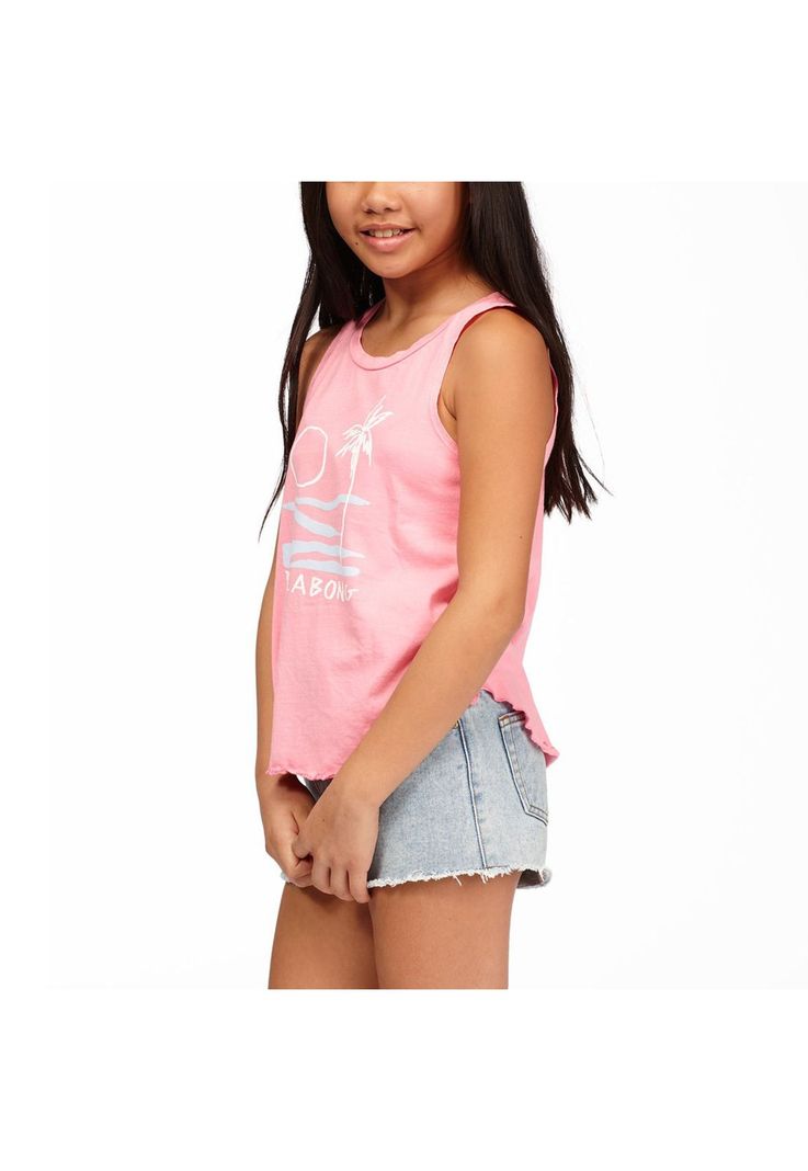 Polera S/M Niña Surf Patrol G Tees C Coral-1