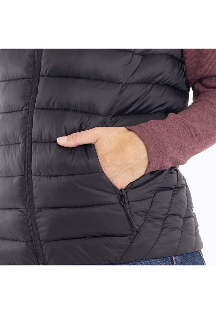 Parka Sin Mangas Mujer Innoko Vest Negro Merrell-6