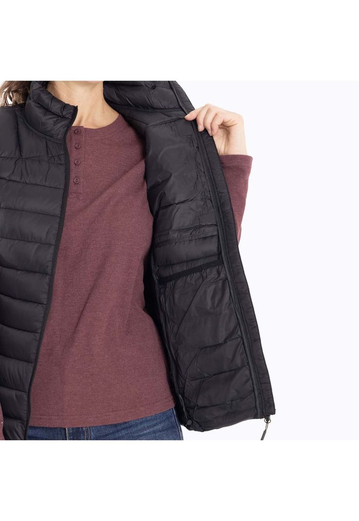 Parka Sin Mangas Mujer Innoko Vest Negro Merrell-8