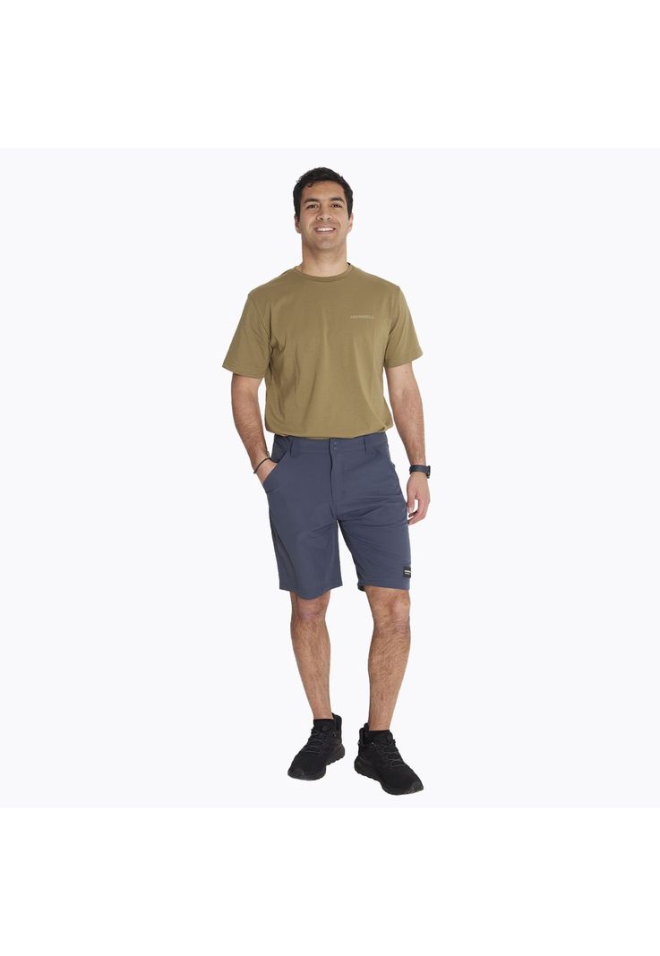 Short Impermeable Walkshort Azul Hombre-5