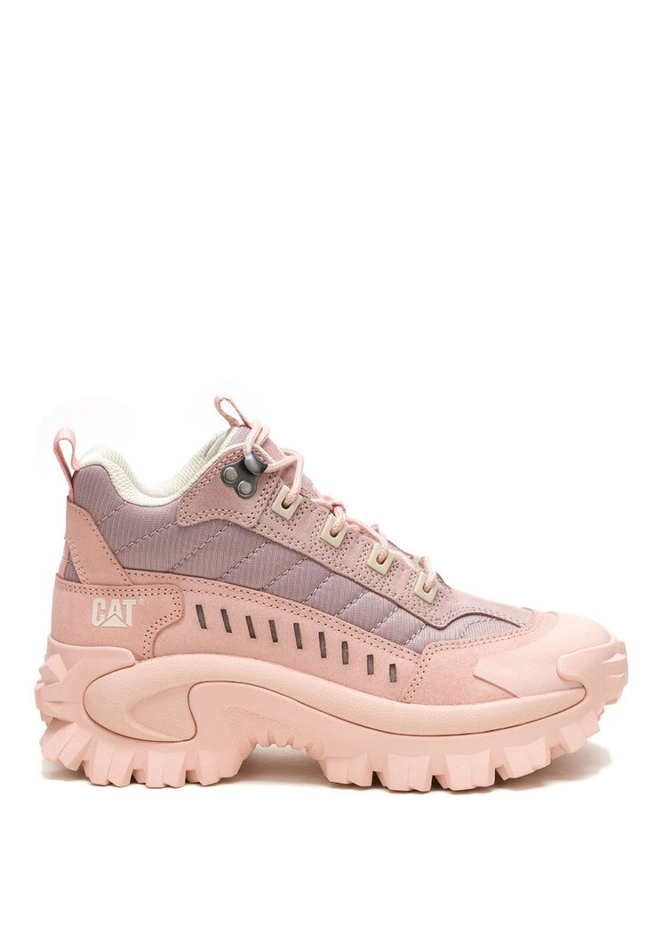 Zapatilla Con Caña Cuero Mujer Intruder Mid Rosa-1